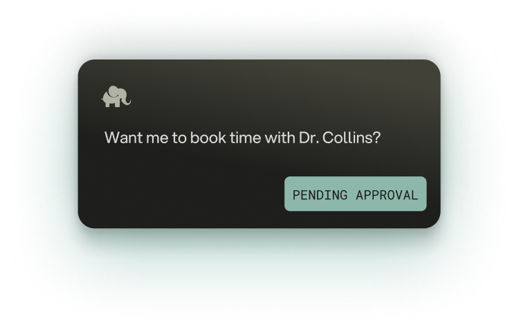 Want me to book time with Dr. Collins?